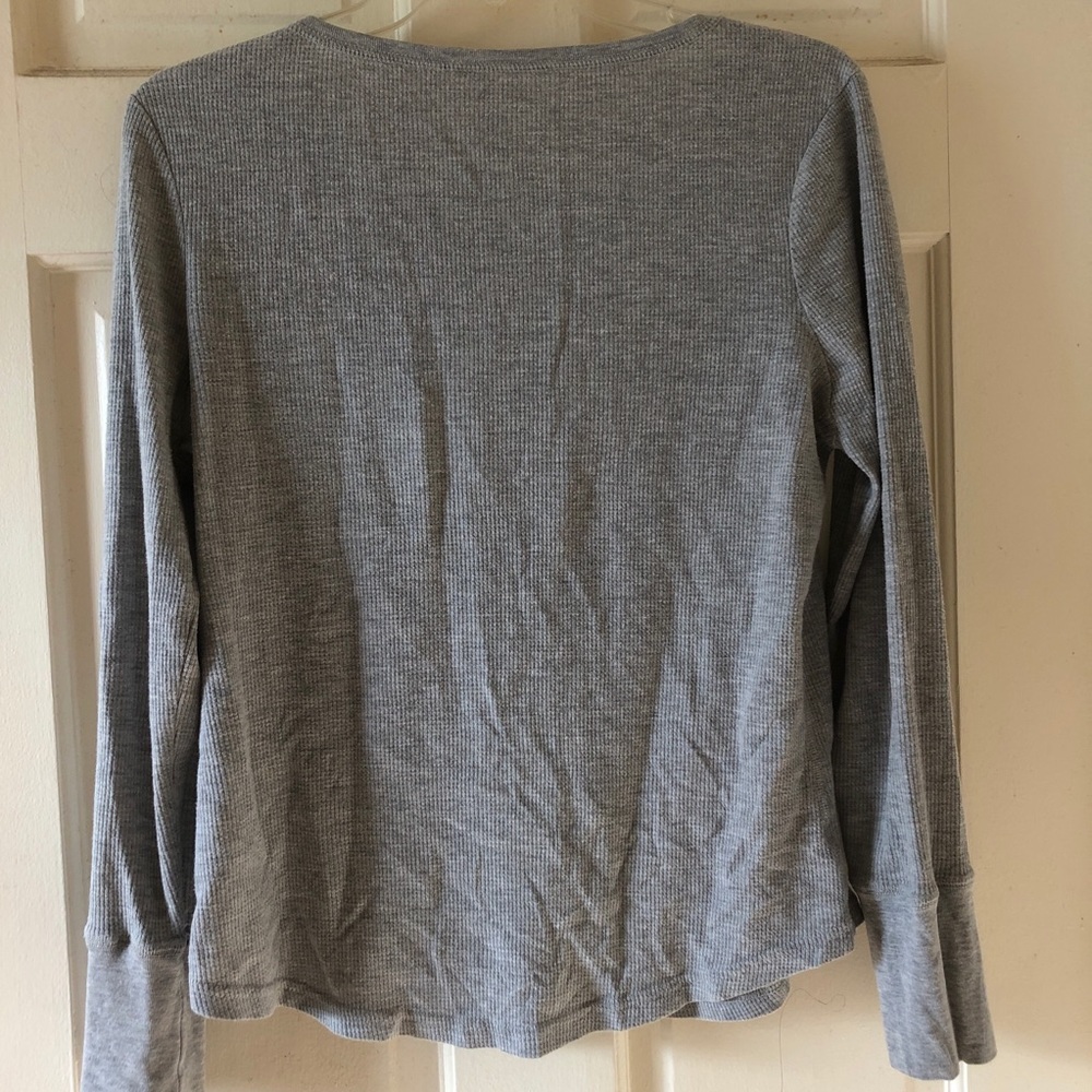 Grey thermal Tinkerbell top Sz L - Picture 3 of 4